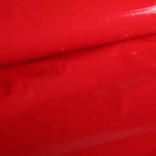 Tissu latex rouge