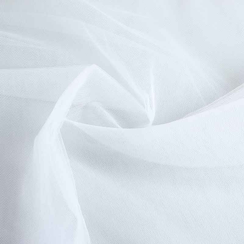 Tissu tulle mariée écru
