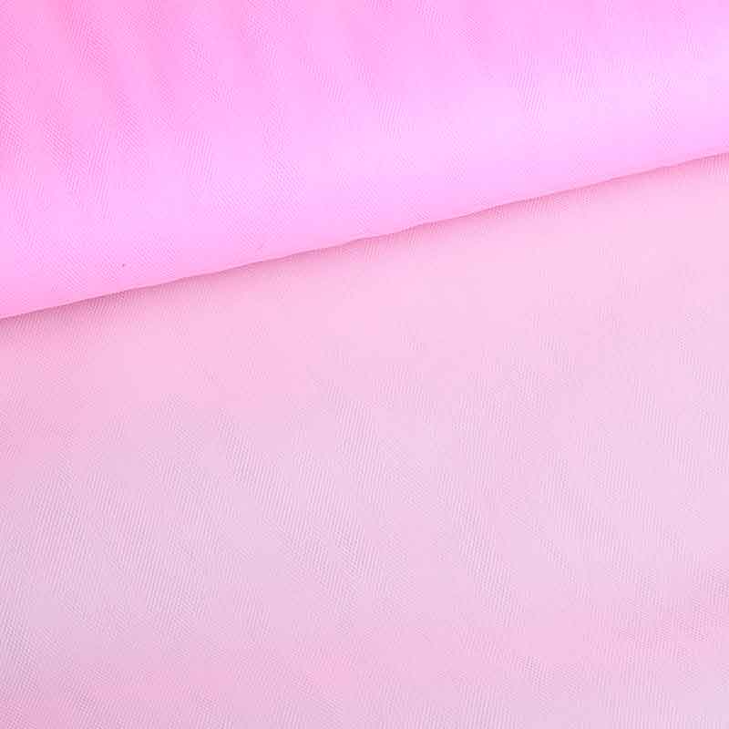 Tulle de mariée rose