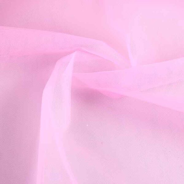 Tulle de mariée rose