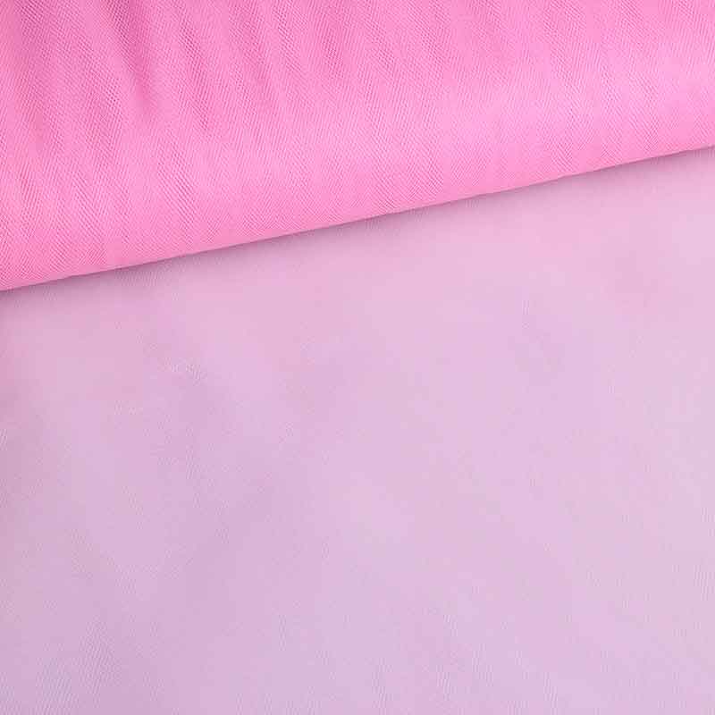 Tissu tulle Bruidstule rose bébé