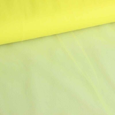 Tissu tulle mariée jaune