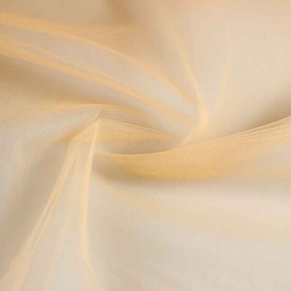 Tulle de mariée beige