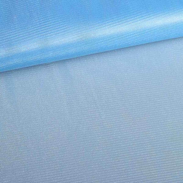 Tissu tulle scintillant bleu bébé