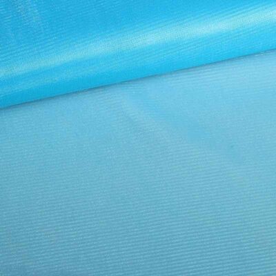 Tissu tulle paillettes aqua