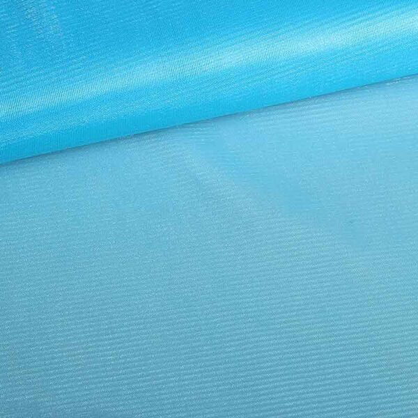 Tissu tulle paillettes aqua