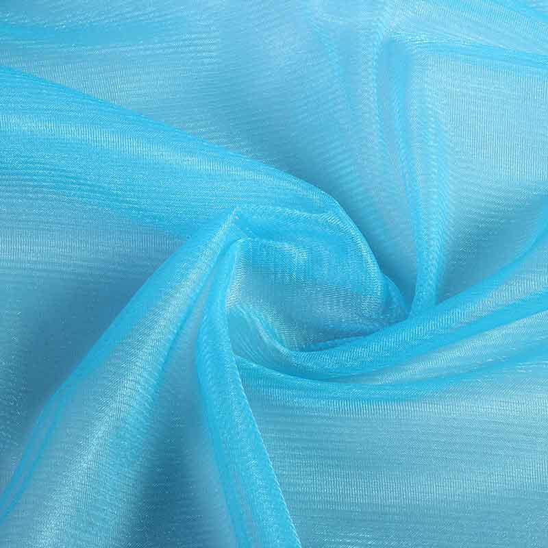 Tissu tulle paillettes aqua