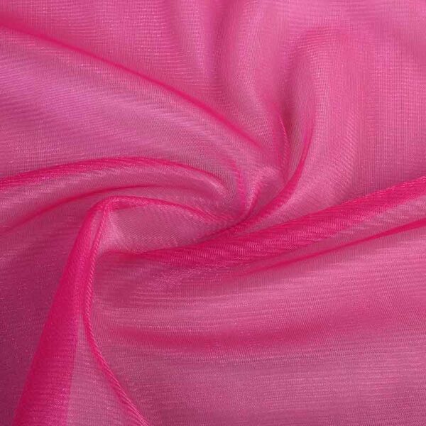 Tissu tulle scintillant fuchsia
