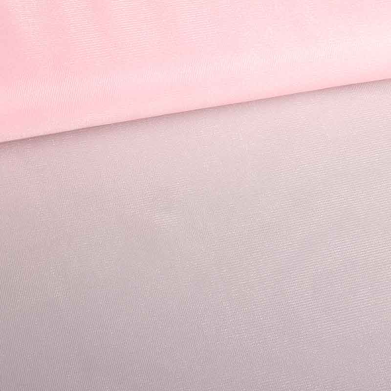 Tulle scintillant rose