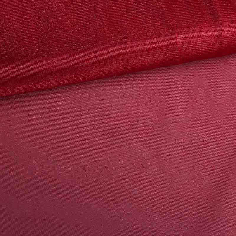Tissu tulle paillettes bordeaux