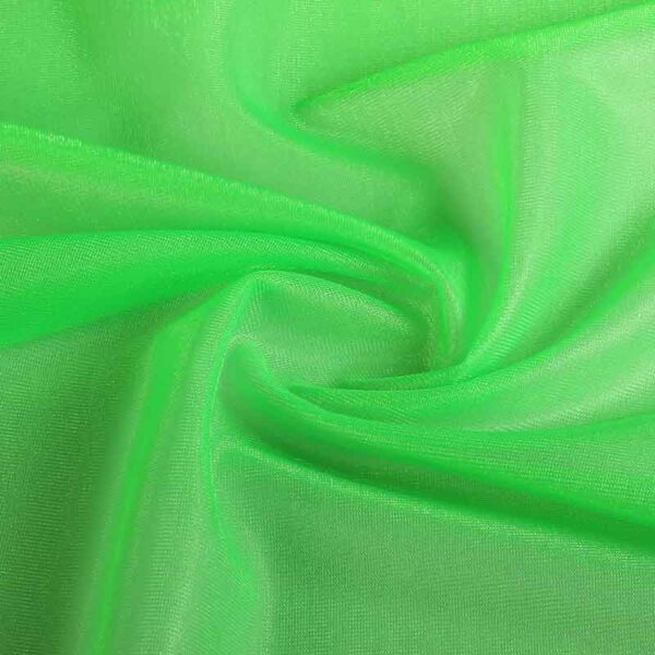 Tissu tulle paillettes vert