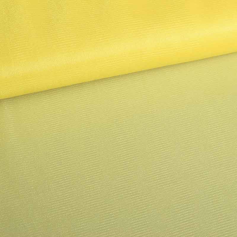 Tissu tulle scintillant jaune