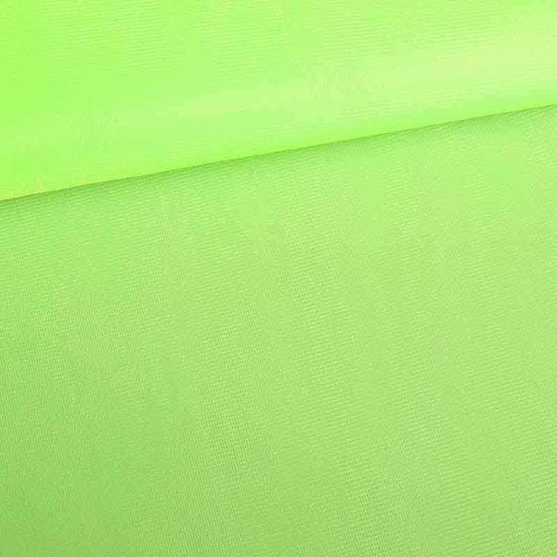 Tissu tulle scintillant vert fluo