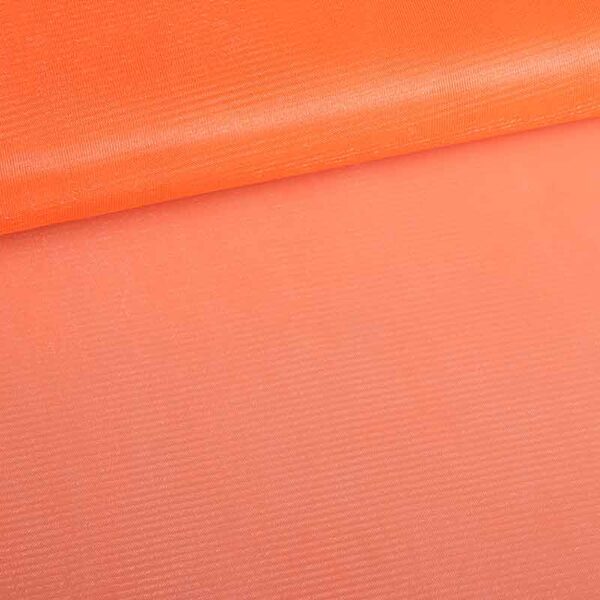 Tissu tulle sparkling fluor orange