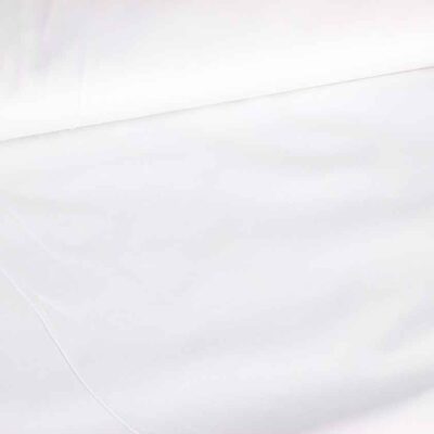 Tissu popeline blanc