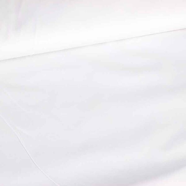 Tissu popeline blanc