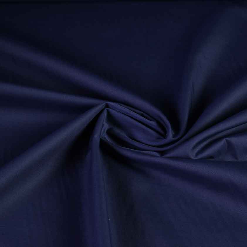 Tissu popeline navy