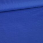 Poplin stof kobalt