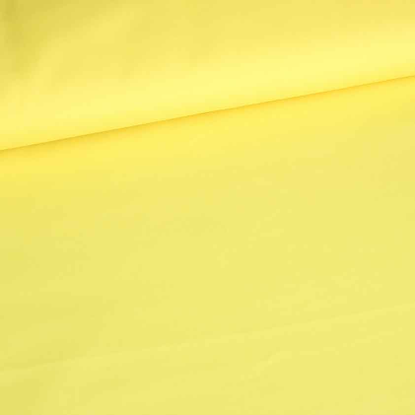 Tissu popeline jaune