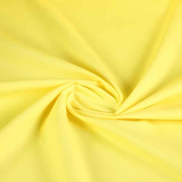 Tissu popeline jaune