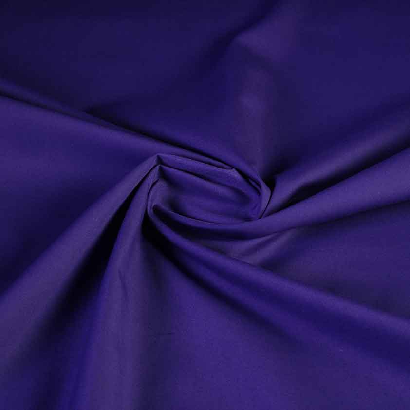 Tissu popeline violet