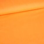 Poplin stof oranje