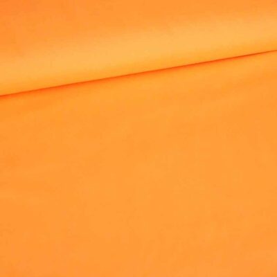 Tissu popeline orange