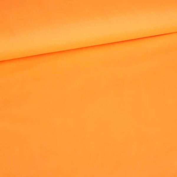 Tissu popeline orange