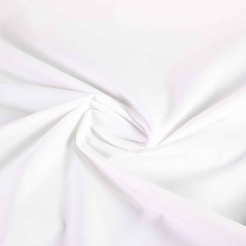 Tissu popeline ecru