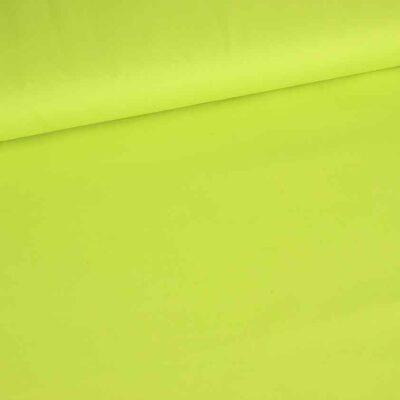 Tissu poplin lime