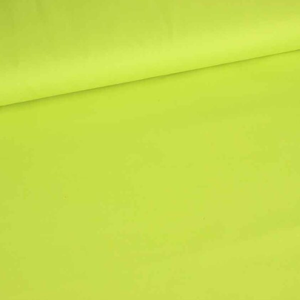 Tissu poplin lime