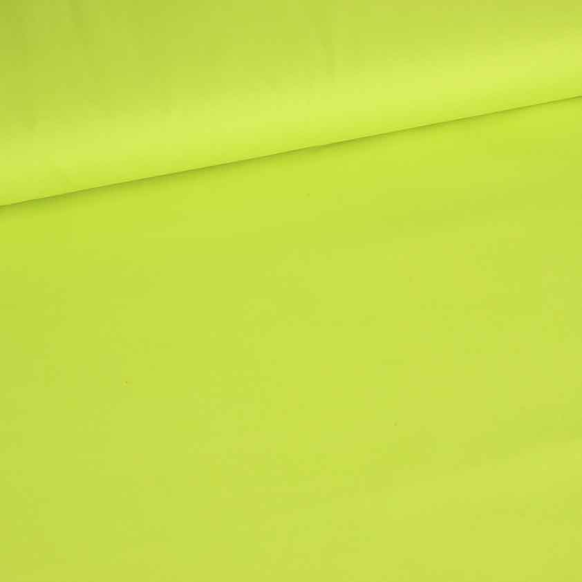 Tissu poplin lime