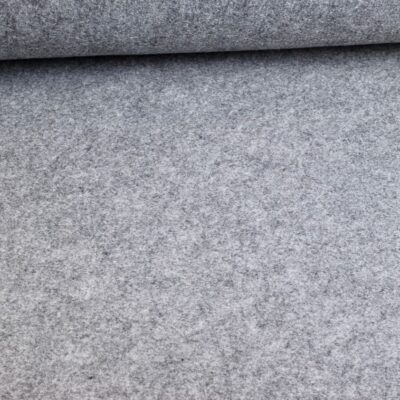 Tissu feutre gris mélange