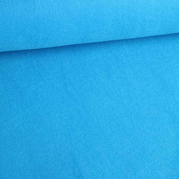 Tissu feutre 3mm turquoise
