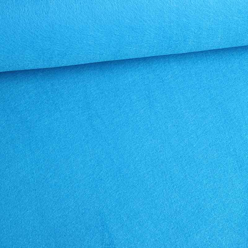 Tissu feutre 3mm turquoise