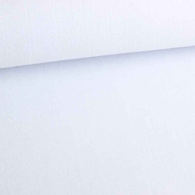Tissu feutre 3 mm blanc