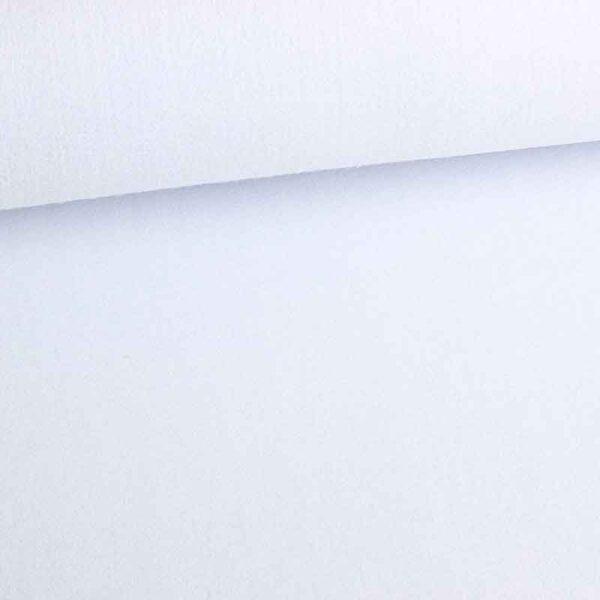 Tissu feutre 3 mm blanc
