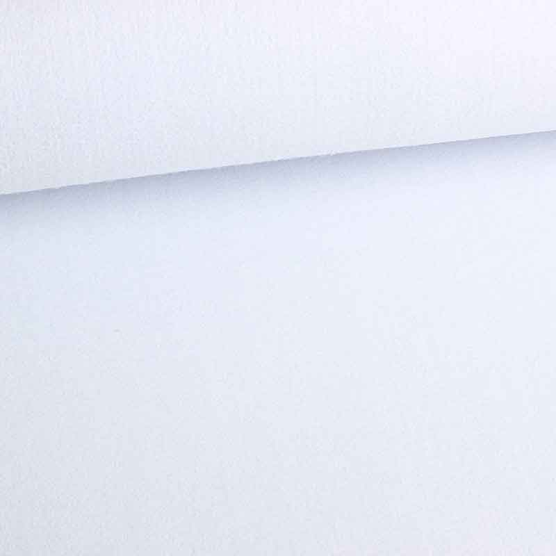 Tissu feutre 3 mm blanc