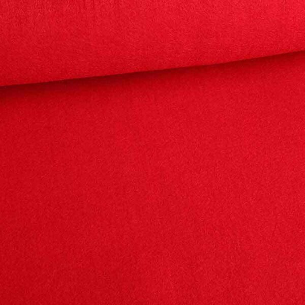 Tissu feutre rouge 3 mm