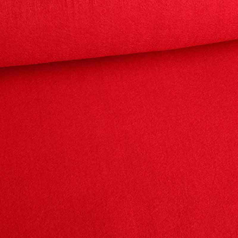 Tissu feutre rouge 3 mm