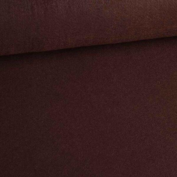 Tissu feutre 3 mm marron