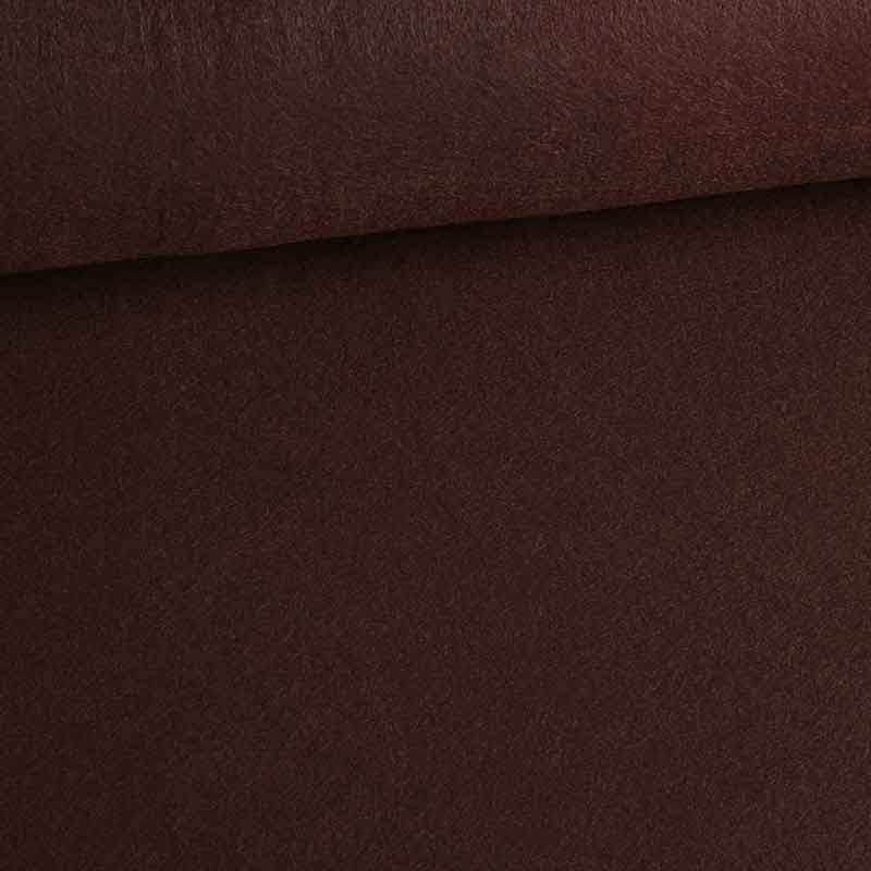 Tissu feutre 3 mm marron