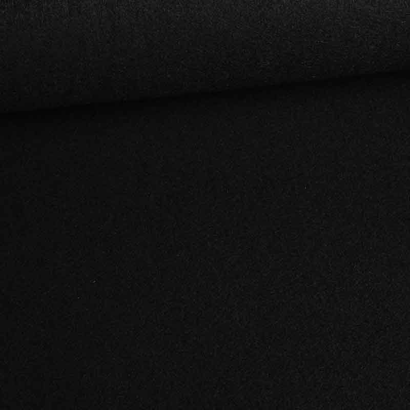 Tissu feutre 3 mm noir