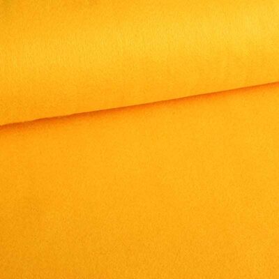 Tissu feutre jaune