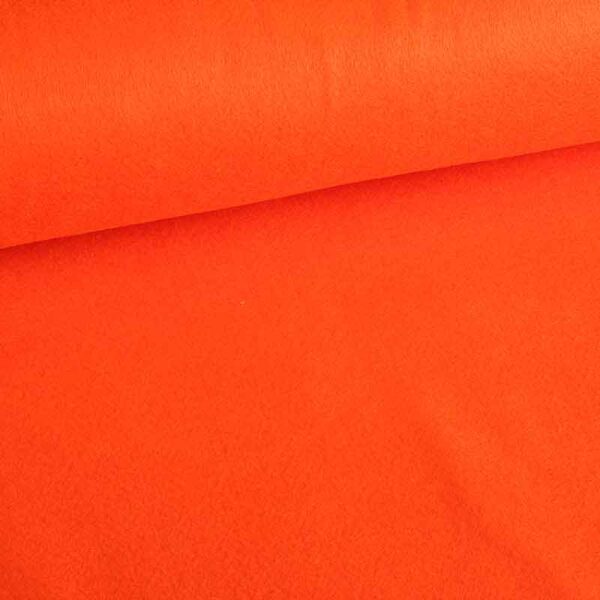 Tissu feutre orange