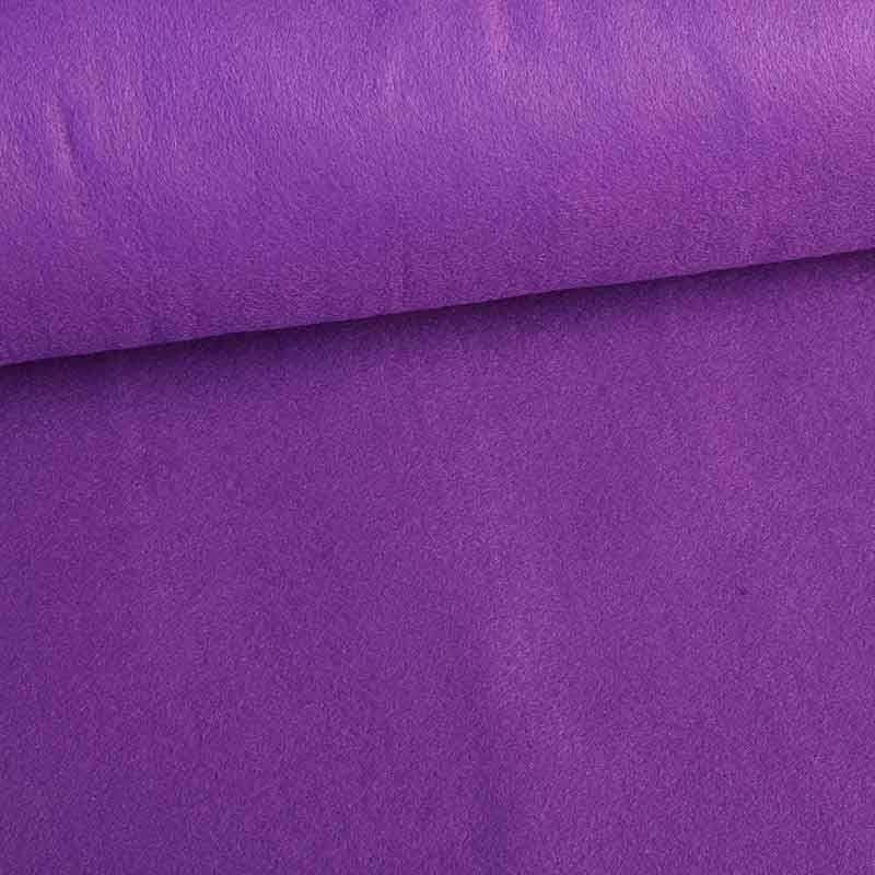 Tissu feutre violet