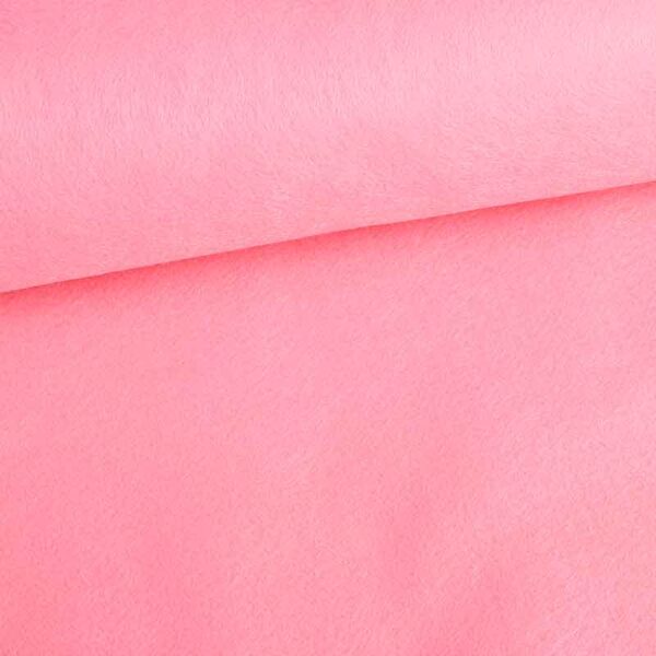 Tissu feutrine rose bébé