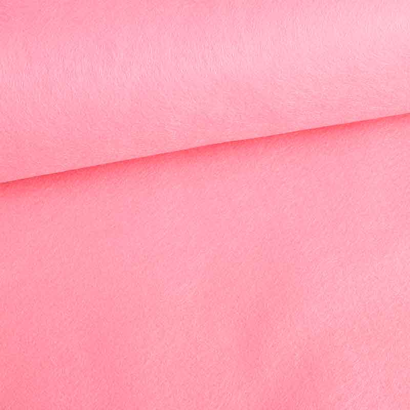 Tissu feutrine rose bébé