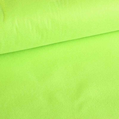 Tissu feutre lime