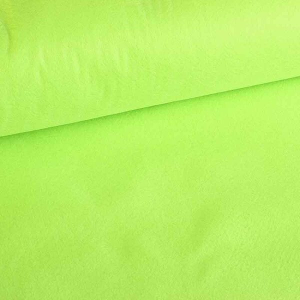 Tissu feutre lime